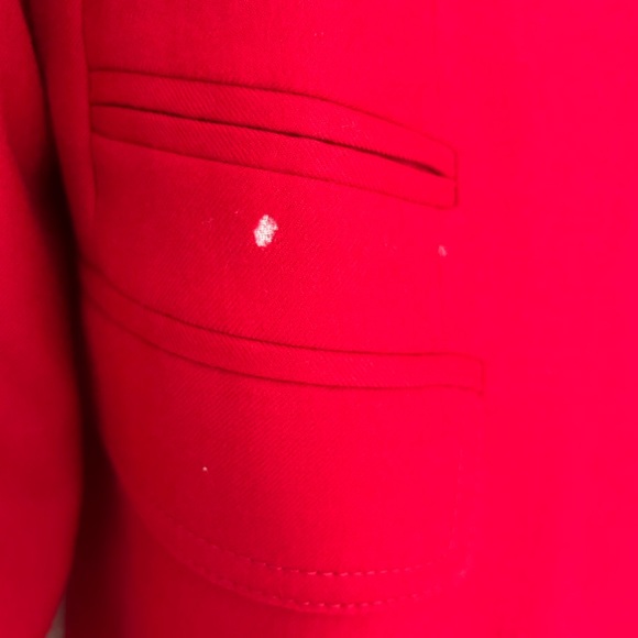 J. Crew Bold Red Schoolboy Blazer with Gold Buttons - Picture 3 of 3
